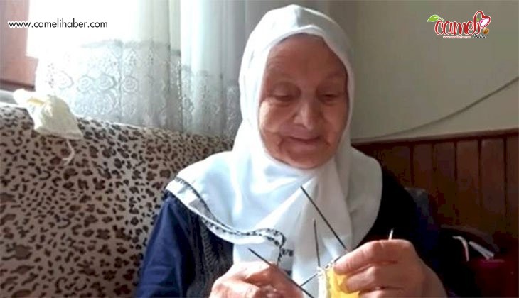 112 Yıllık Ömrü Boyunca Yalnızca 1 Kez Hastaneye Giden Rize'li Fatma Teyze