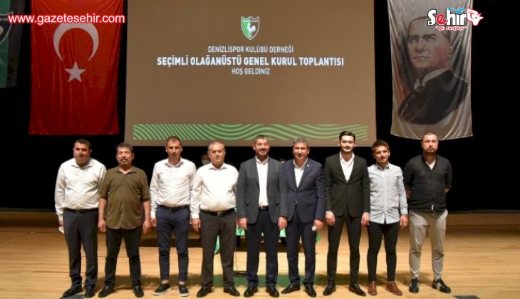 Denizlispor Kulübü, bugün gerçekleştirdiği Olağanüstü Genel Kurul Toplantısı’nda başkanlığa Mehmet Uz’u seçti.