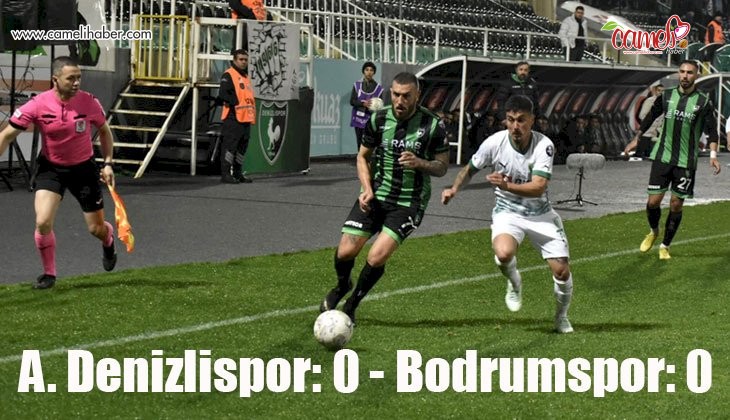 A. Denizlispor: 0 - Bodrumspor: 0
