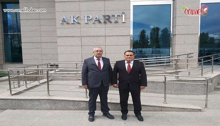 Arslan’dan AKP Genel merkezine ziyaret