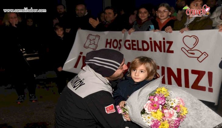 BAK Kadıköy görevini tamamlayarak afet bölgesinden döndü