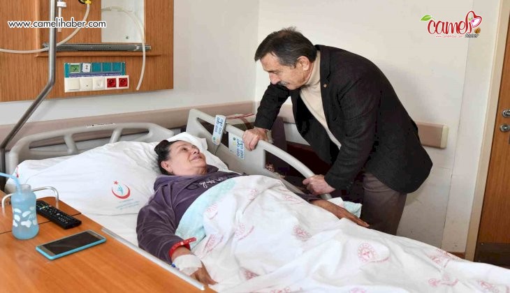 Başkan Ataç’tan depremzedelere geçmiş olsun ziyareti