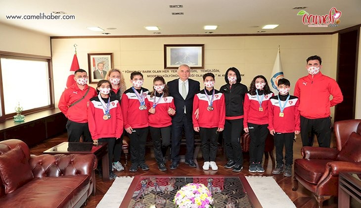 Bizim Çocuklar’dan Başkan Zolan'a ziyaret 