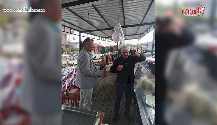 Buldan'da pazar ziyaretleri sürüyor