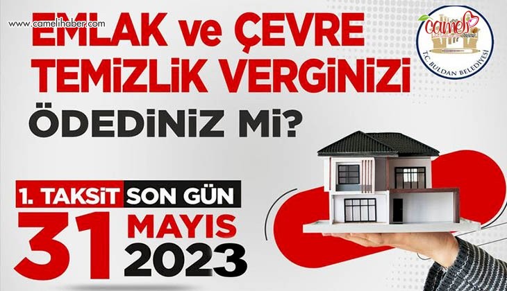 Buldan Belediyesi’nden uyarı: Son gün 31 Mayıs
