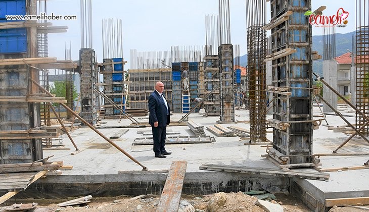 Buldan’da anaokulu inşaatı yükseliyor