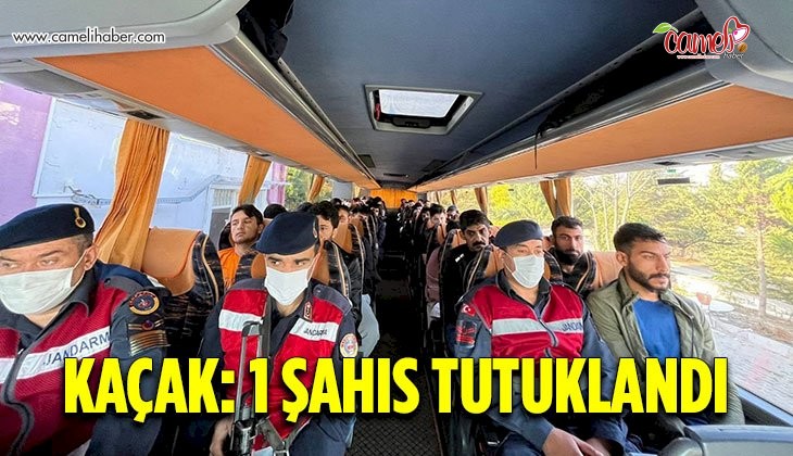 Burdur’da kaçak göçle mücadele uygulaması: 1 şahıs tutuklandı
