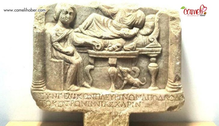 Denizli’de Roma dönemine ait steli ele geçirildi