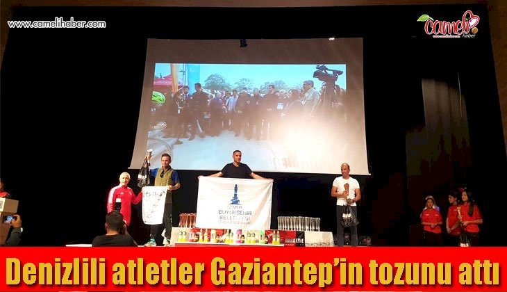 Denizlili atletler Gaziantep’in tozunu attı