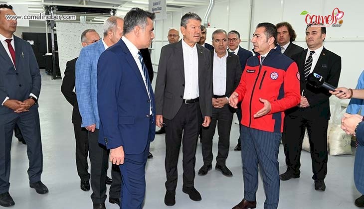 DTO Başkanı Erdoğan’dan Teknik Tekstil Merkezi’ne ziyaret 