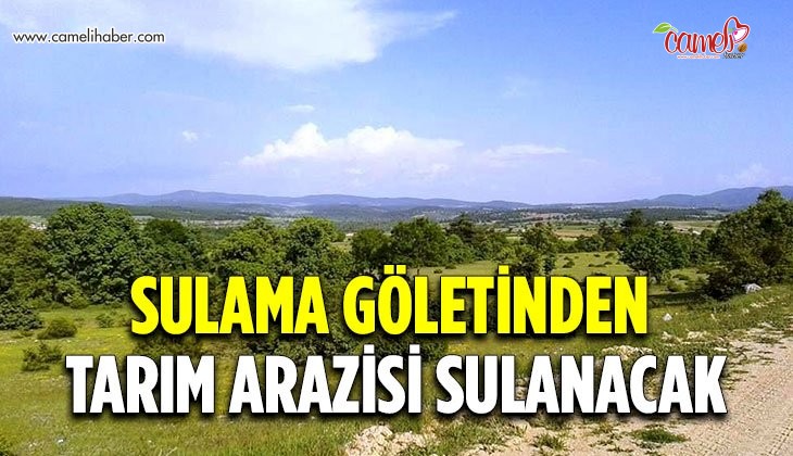Emet Sülye sulama göletinden 176 hektar tarım arazisi sulanacak