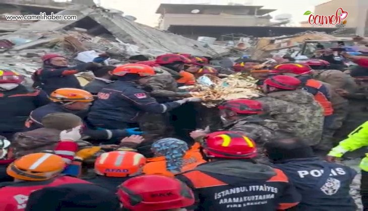 Hatay’da depremin 278. saatinde inanılmaz kurtuluş