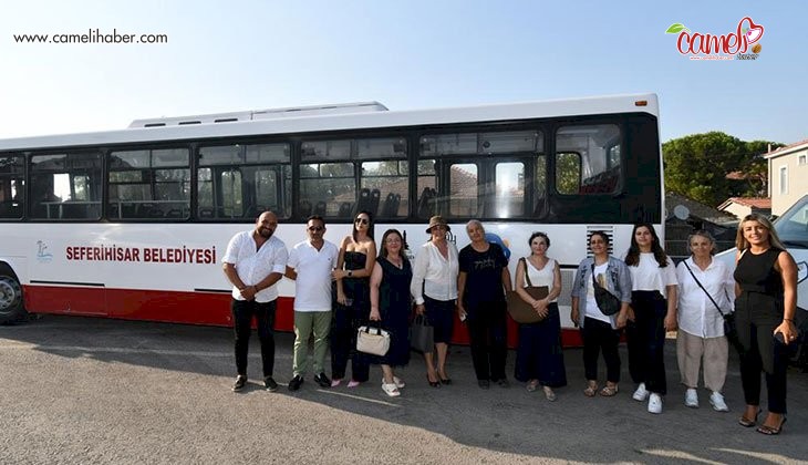 İzmir Büyükşehir Belediyesi Seferihisar’a Otobüs Hibe Etti