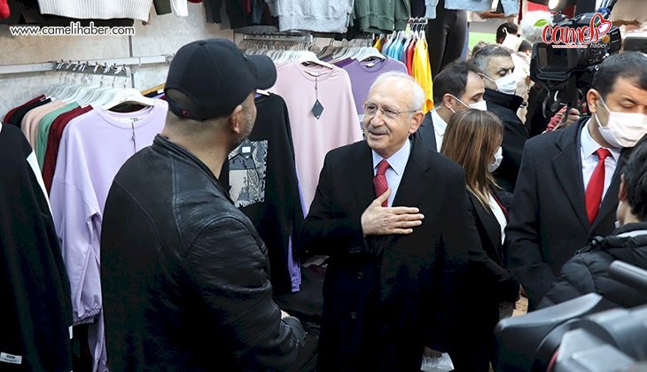 Kılıçdaroğlu, Denizli’de esnafı ziyaret etti