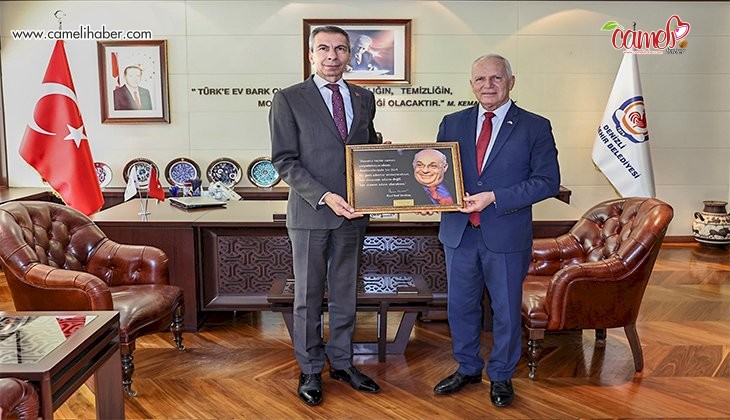 KKTC Meclis Başkanı Töre’den Büyükşehir’e ziyaret
