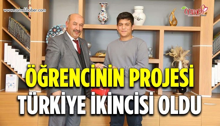 Kütahya Aysel-Selahattin Erkasap Sosyal Bilimler Lisesi öğrencisinin projesi Türkiye ikincisi