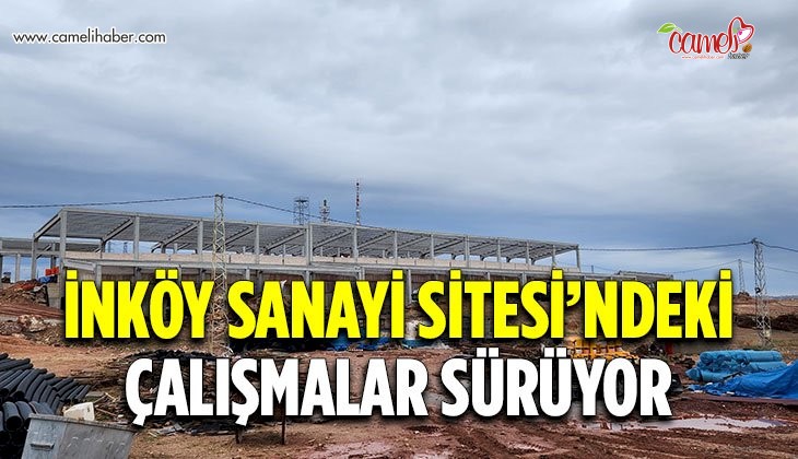 Kütahya'da İnköy Küçük Sanayi Sitesi’ndeki çalışmalar sürüyor
