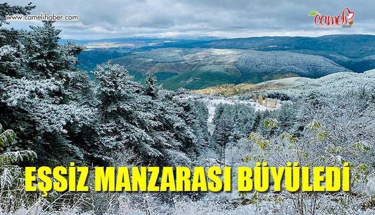 Murat Dağının kartpostallık görüntüsü bir başka güzel