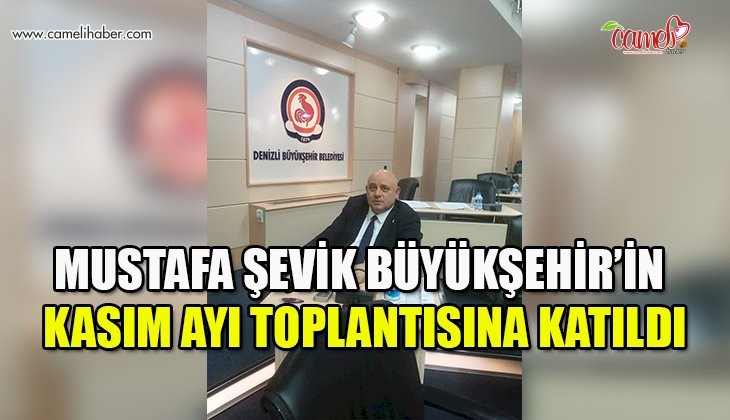 Mustafa Şevik Büyükşehir'in bütçe görüşmesine katıldı