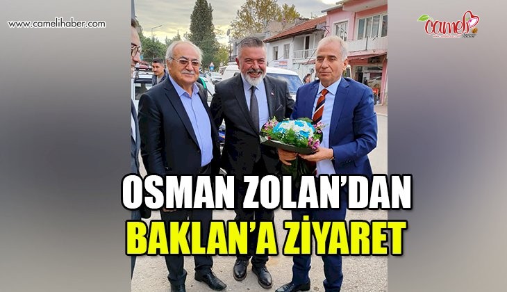 Osman Zolan'dan Baklan'a ziyaret