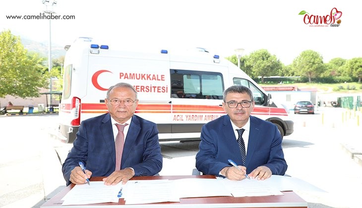 PAÜ Hastanelerine Ambulans Bağışı İçin Protokol İmzalandı
