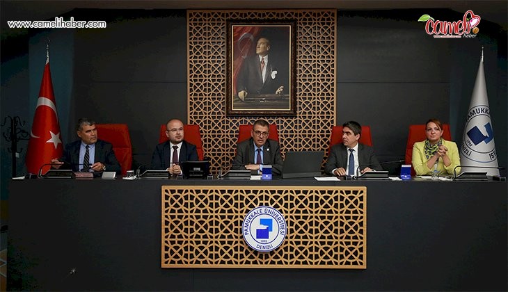 PAÜ’de Kalite Komisyonu Rektör Prof. Dr. Ahmet Kutluhan Başkanlığında Toplandı