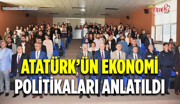 Salihli’de Atatürk’ün Ekonomi Politikaları anlatıldı