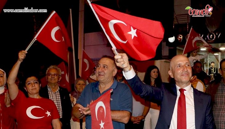 Sarayköy'de Cumhuriyet coşkusu zirveye çıktı