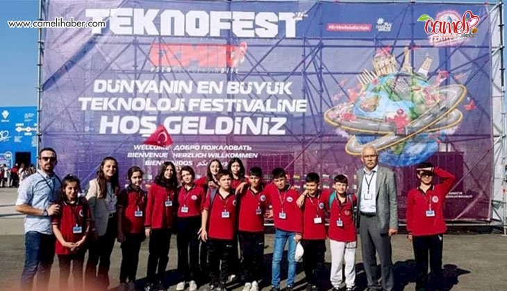 Serinhisarlı öğrenciler Teknofest’i ziyaret etti