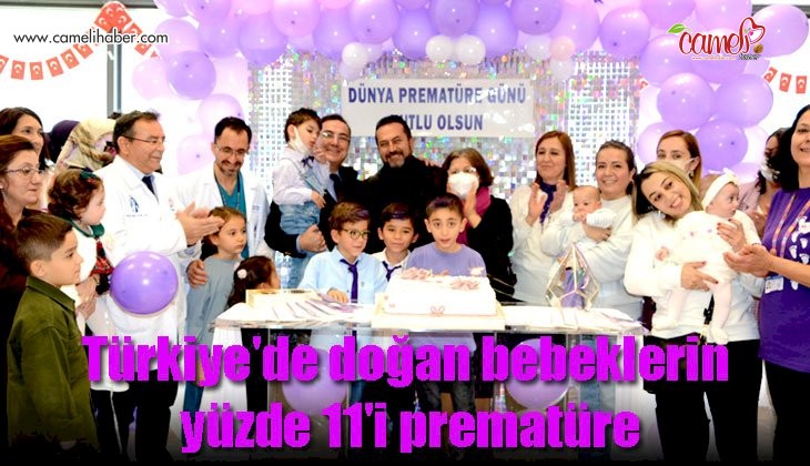 Türkiye'de doğan bebeklerin yüzde 11'i prematüre