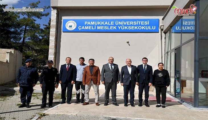 Vali Coşkun'dan Çameli Meslek Yüksekokulu'na ziyaret